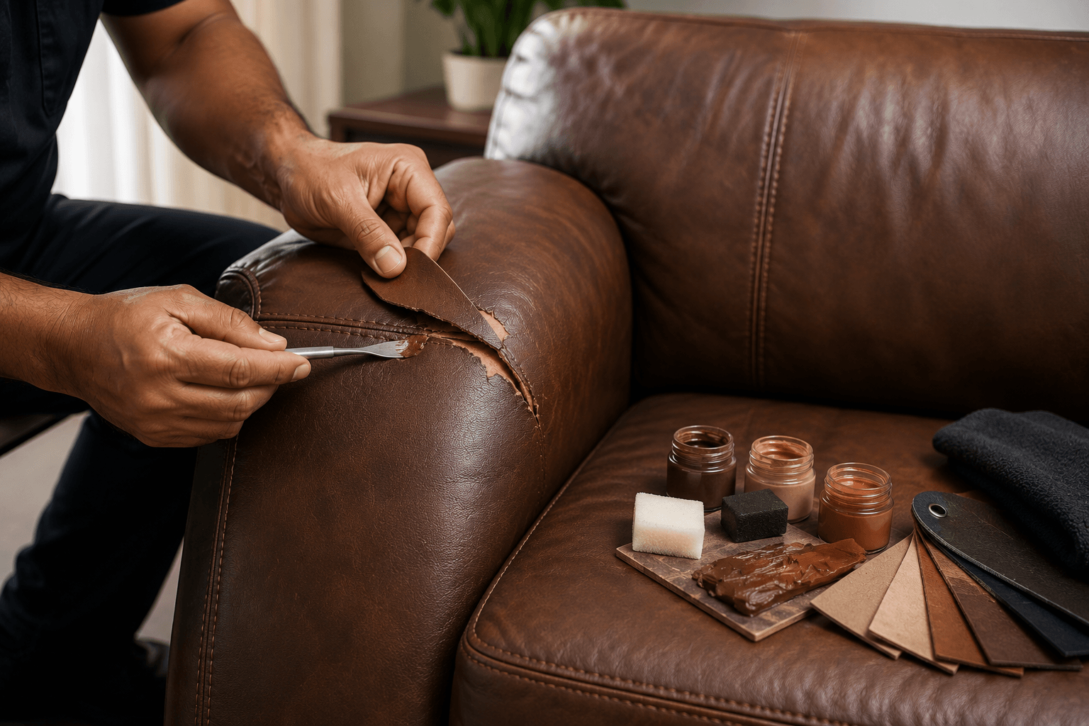 Leather Sofa Repair